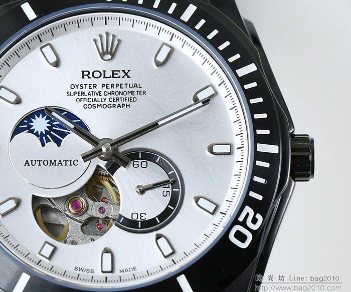 ROLEX勞力士 日月星辰系列 潛航者專用機械腕表 超強夜光 超強防水 高檔男士腕表  wssb4070